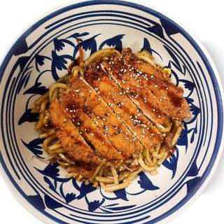 Udon con Tonkatsu