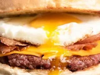 Hamburger bismark