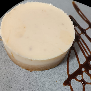 Tarta de chocolate blanco