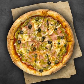 (NEW !!!) Капрічоза із соусом песто