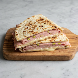 Piadina mortadella e fontina