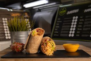 Protein Burrito Burger