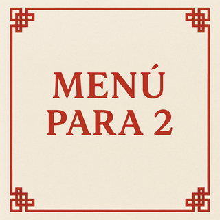 Menú B para 2 personas 