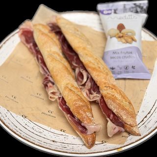 Pack 2  Bastoncillo paleta y  mix de frutos secos 