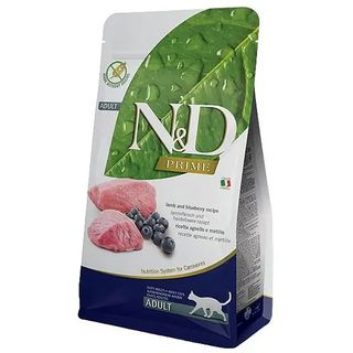 N&D Grain Free PRIME LAMB & BLUEBERRY ADULT 1,5кг 