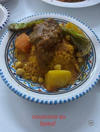 Couscous Au Bœuf