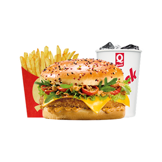 Menu  Soprano Burger Spicy Tomato Chicken