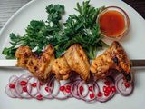 Шашлык из куриных крылышек