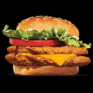 Hamburguesa Doble De Pollo