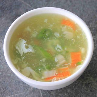 30   Zuppa di granchio e asparagi