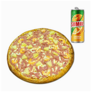 Exótica Pequena 23cm + Oferta Bebida 33cl