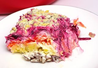 Салат "Сельдь под шубой"