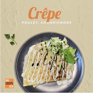 Crêpe Poulet Champignons