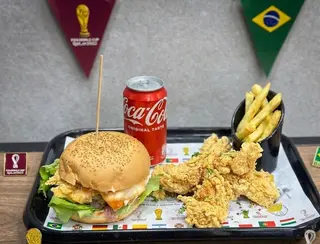 Menu 2 avec canette Coca Cola