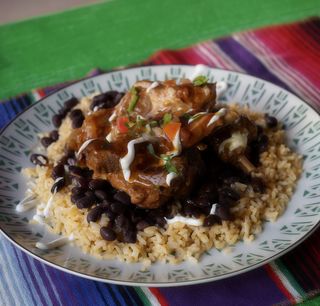 Costillas De Cerdo Con Salsa Barbacoa