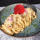 Pâtes Poulet Champignons