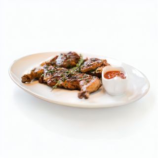 Курча табака з соусом сацибелі (половинка)