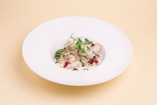 Куриная грудка с грибами