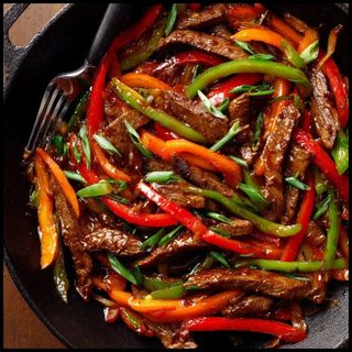 Mexican Styled Pepper Steak
