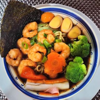 Ramen de gambas 