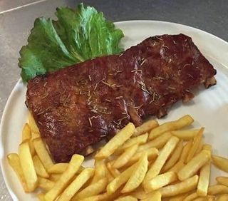 Filetto di costine al forno con patate