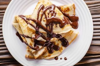 crêpe triple chocolat