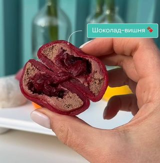 Моті шоколад-вишня 
Вага 60 грам