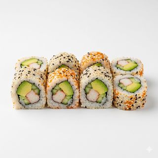 California maki Con Aguacate (8 Pzs.)