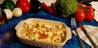 Penne Carbonara al forno