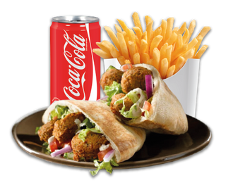 Menú Doner Falafel Normal