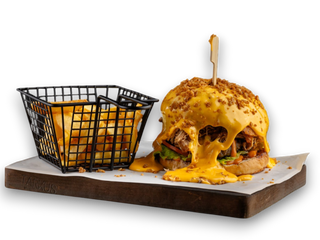 Бургер табу з сирним соусом (850г)