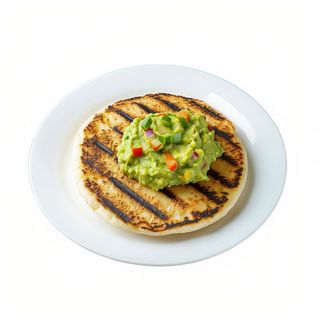 Arepa Con Guacamole