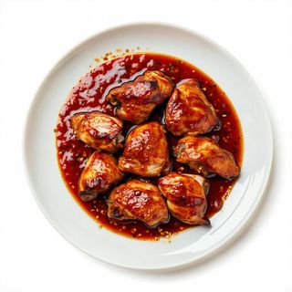 192. Pollo con salsa piccante