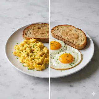 Desayuno con huevos