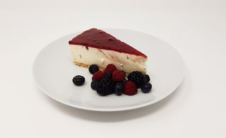 Fatia Cheesecake de Frutos do Bosque