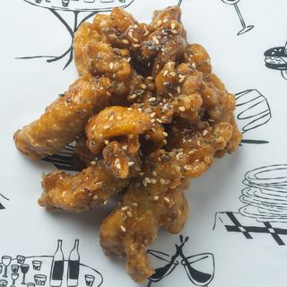 Strips De Pollo Coreano