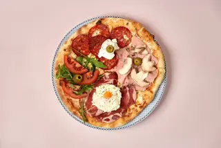 Quattro stagioni pizza 28 cm