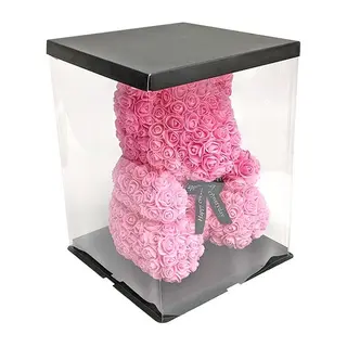 Flower teddy rosa