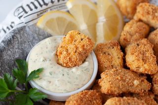 Happy fish nuggets
