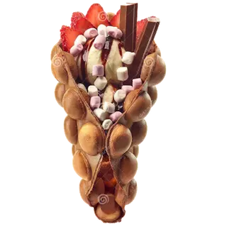 Bubble Waffle Gofre De Azúcar