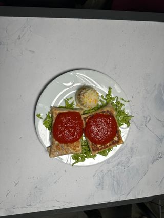 Chimichanga rancheros