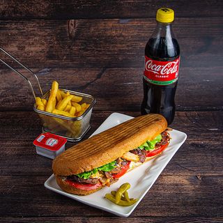 Донер в багете ассорти (Комбо)