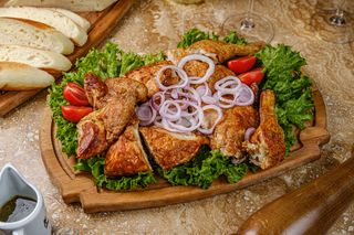 ქათამი შემწვარი