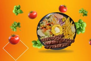 Piatto Maxi shish kebab