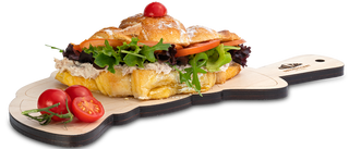 Croissant Pollo Y Philadelphia