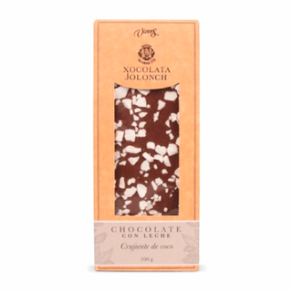 Chocolate con leche y coco Jolonch 100 Gr.