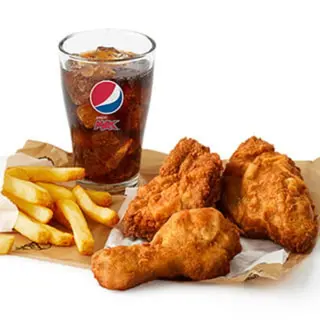 Menú Muslo De Pollo