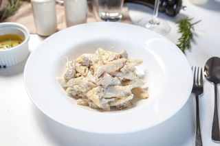Penne Petto di pollo e Gorgonzola 