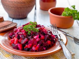 Vinigriet ukrainian salad