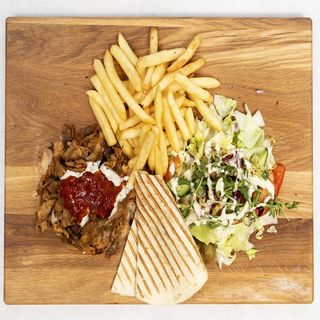Kebab na Talerzu Kurczak